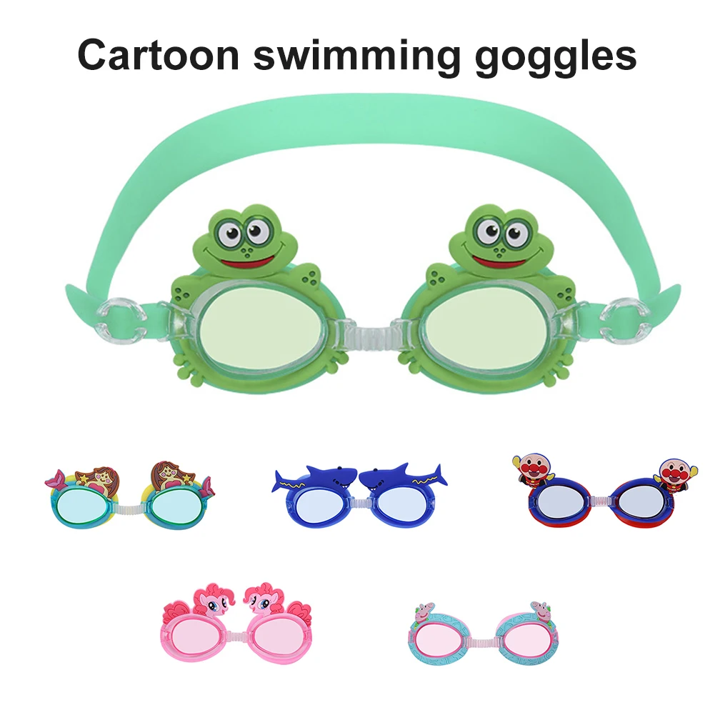 Профессиональные защитные детские очки для плавания милые водонепроницаемые