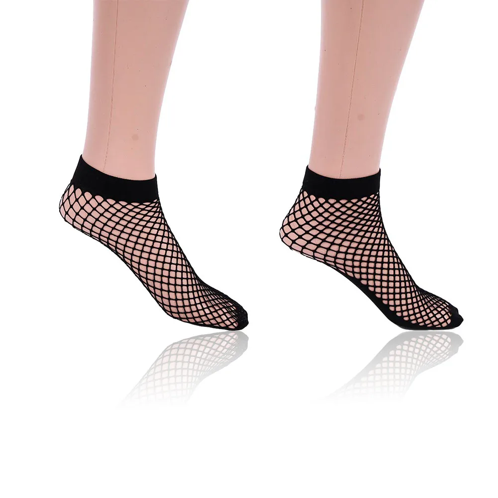 Женские красивые сетчатые носки новые модные сексуальные короткие в