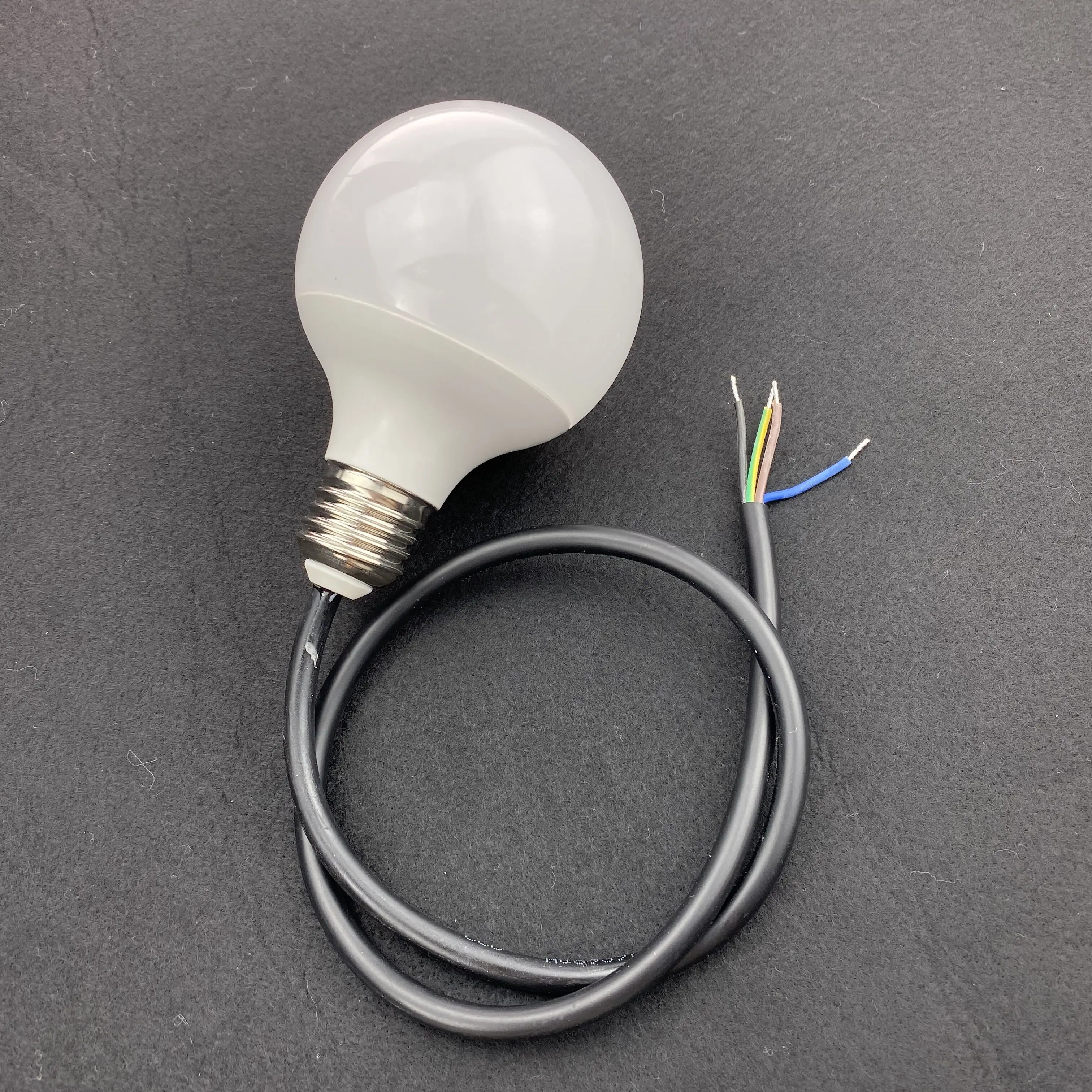 Пиксветильник RGB-шар UCS1903 80 мм Вход 24 В постоянного тока 1 44 Вт (6 шт. SMD 5050 RGB внутри) С