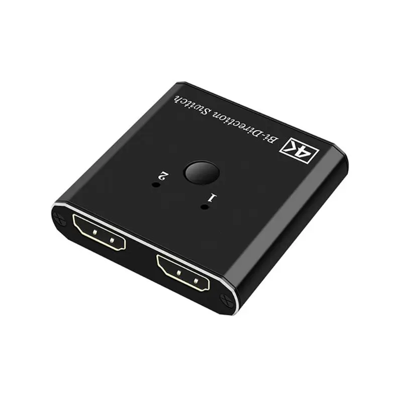 

2 in 1 out/1 in 2 Splitter 4K Switch Bi-Direction Adapter for PS4/3 TV Box Switch Support 3D 1080p 4K x 2K 34YD