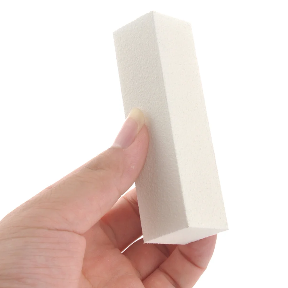 

10pcs Nail Buffer Buffing Sanding Buffers Blocks Files Manicure Pedicure Care Tools (White)