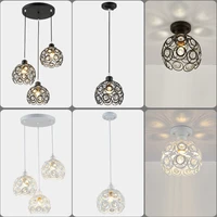 nearcam personality creative crystal bar led chandelier aisle corridor lamp american restaurant stairwell chandelier lamp