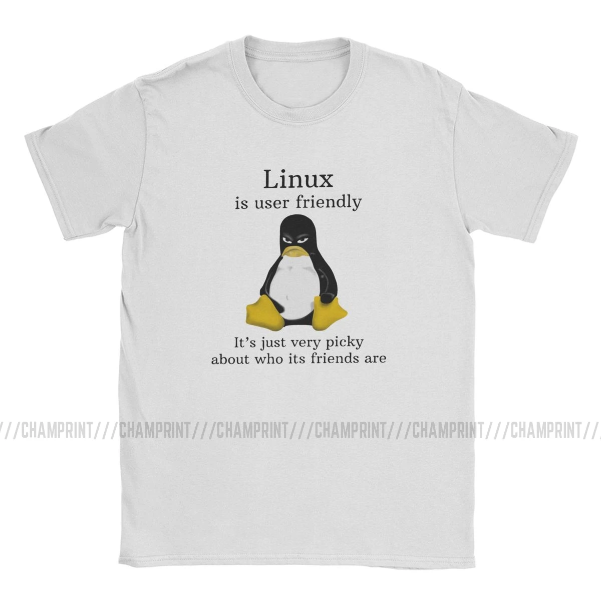 Linux-это удобные для пользователя футболки мужчин Arch Linux Tux Programmer компьютерный