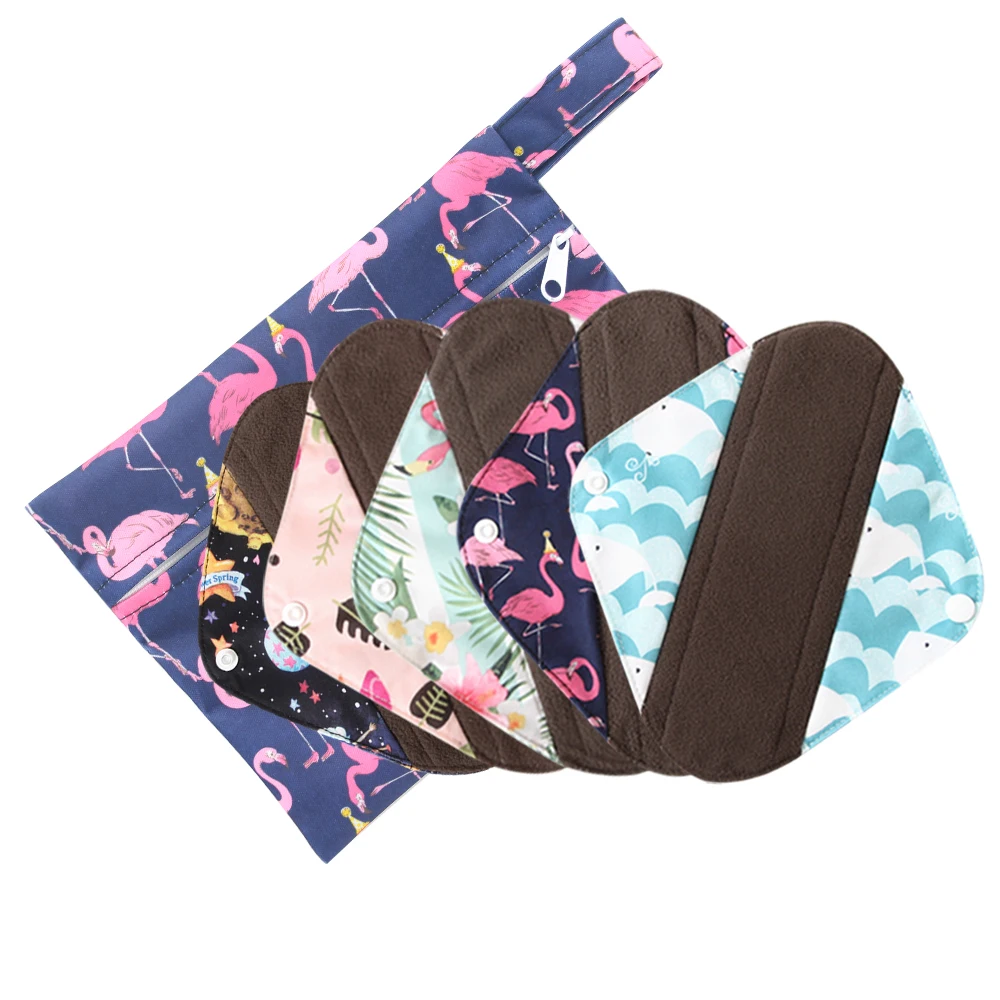 Бесплатная доставка многоразовые гигиенические менструальные прокладки