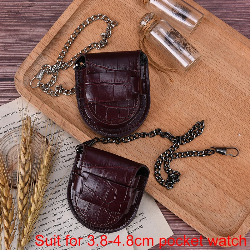 Винтажный Классический футляр для часов из искусственной кожи хранения монет с