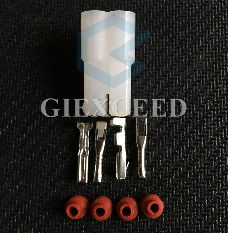 2 Sets 4 Pin DJ7041-2.3-21 Way Waterproof Auto Connector Electric Female Socket | Автомобили и мотоциклы