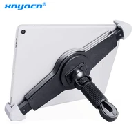 flexible tablet treadmill stand mount holders in door spinning bike with handlebar holder for ipad 9 5 14 5inch tablet pc holder