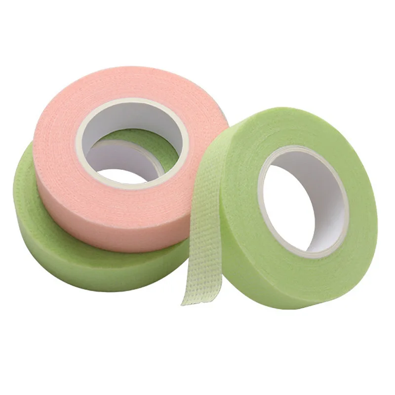 New Japan Grafted Eyelash Isolation Tape with Holes Breathable Sensitive Resistant Green Non-woven Fabric Eye Pad Makeup Tool | Красота и