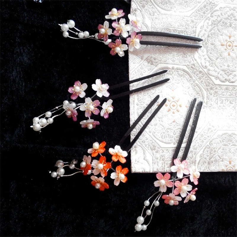 1 шт. заколка с кисточками Sakura в японском стиле классические аксессуары для волос