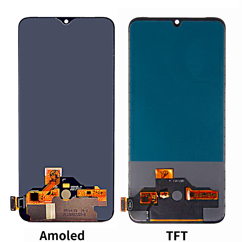 Amoled lcd для Oneplus 7 lcd дисплей кодирующий преобразователь сенсорного экрана в сборе Замена для Oneplus7 lcd
