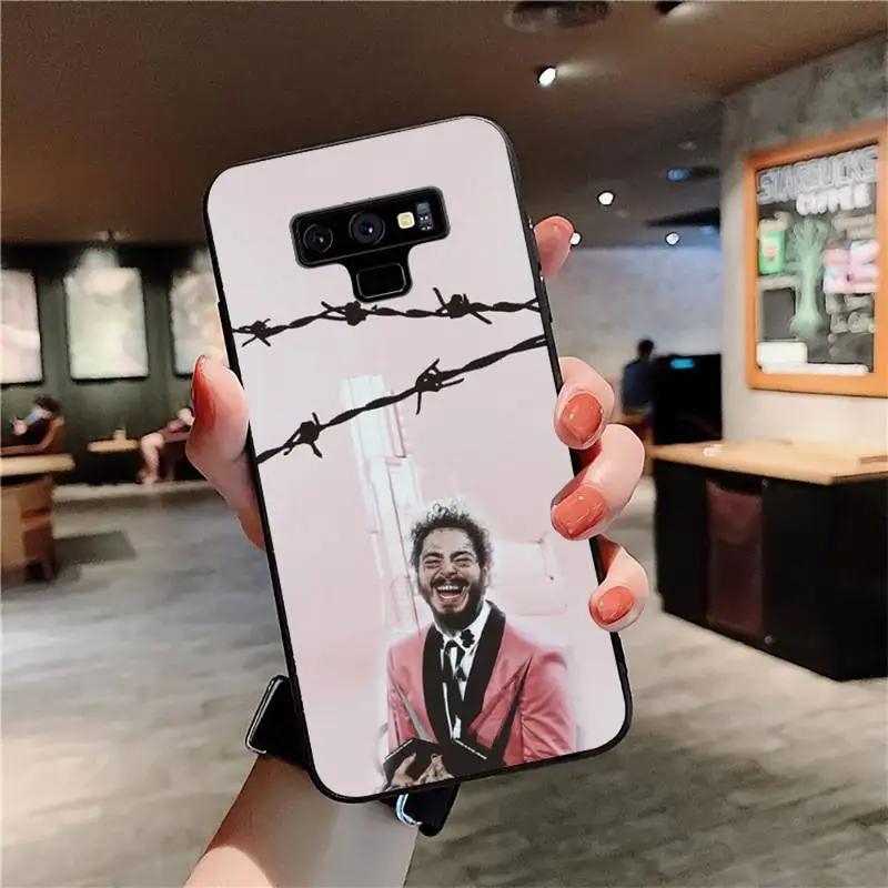 Модный чехол для телефона Post Malone Beerbongs Samsung Note 10Pro Note20ultra note20 note10lite M30S Coque |