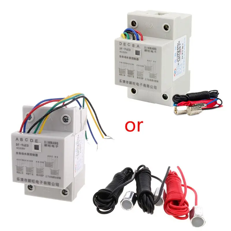 

DF-96ED Automatic Water Level Controller 10A 220V Detection Sensor With 3 Probes NEW