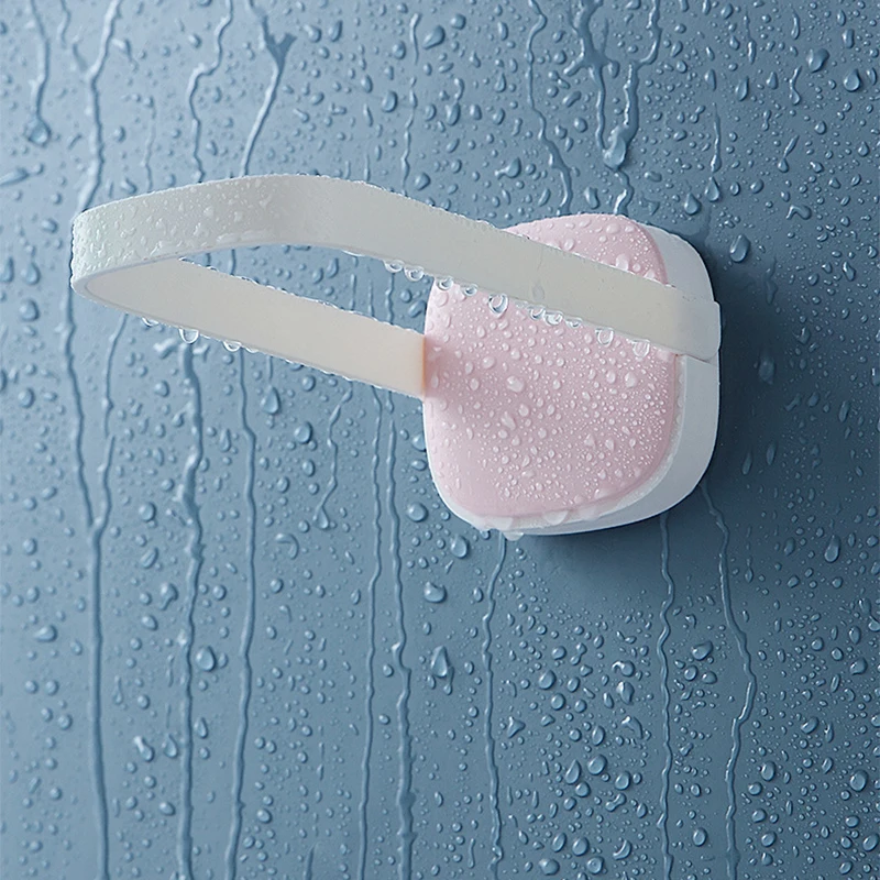 

Laundry Clothes Hanger Storage Shelf Plastic Free Punch Saving Wall Clip Hangers Storage Racks Home Organizer Accessories