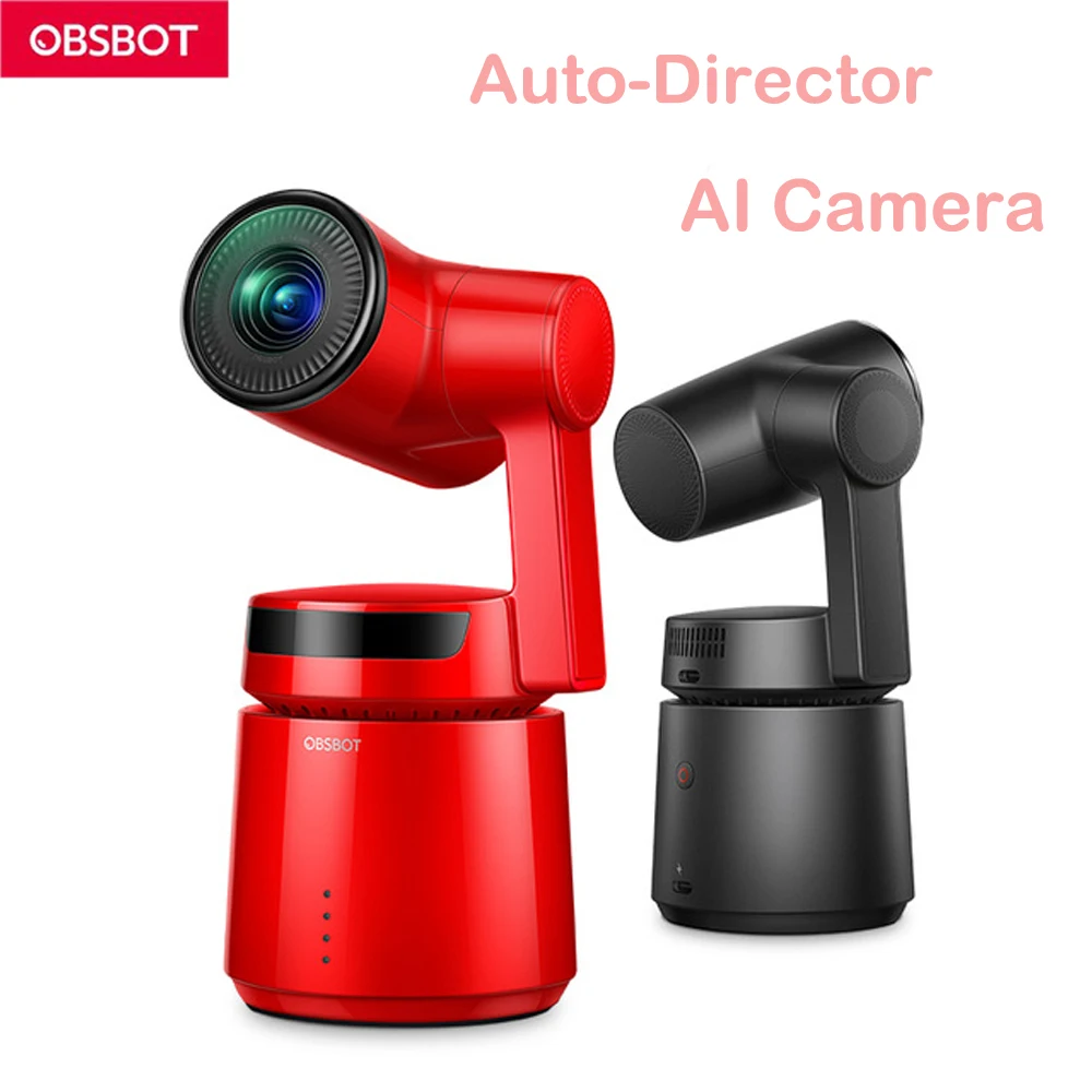 OBSBOT 3 Осевая съемка 360 4k 60fps стабилизированная ручная камера авто-менеджер AI отслеживание селфи видео для Vlog Live