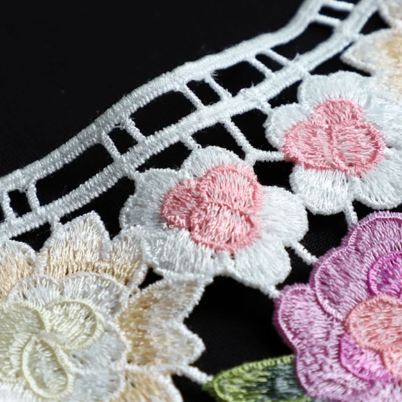 Сказка декоративные накладные кружевной воротник-имитация шаль Открытое платье