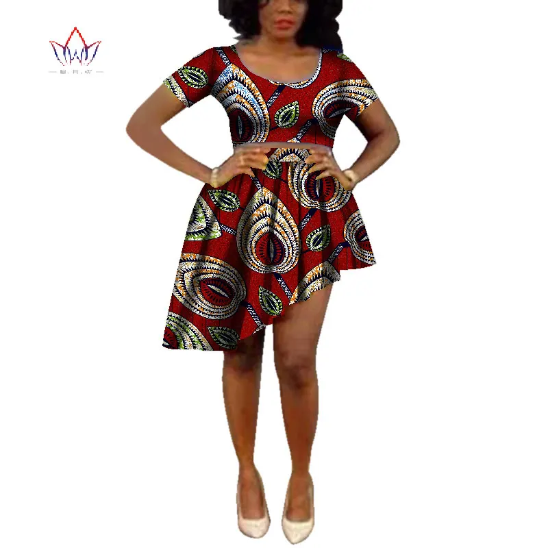 Африканская женская одежда Дашики базин богатый Модный повседневный кроп-топ и
