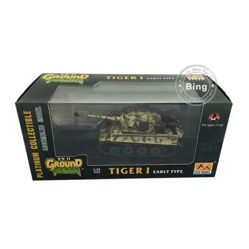 

US Stock 1/72 Scale Trumpeter 36207 Early Ver Div. Russia 1943 Armor Tiger I Tank TH07787-SMT5