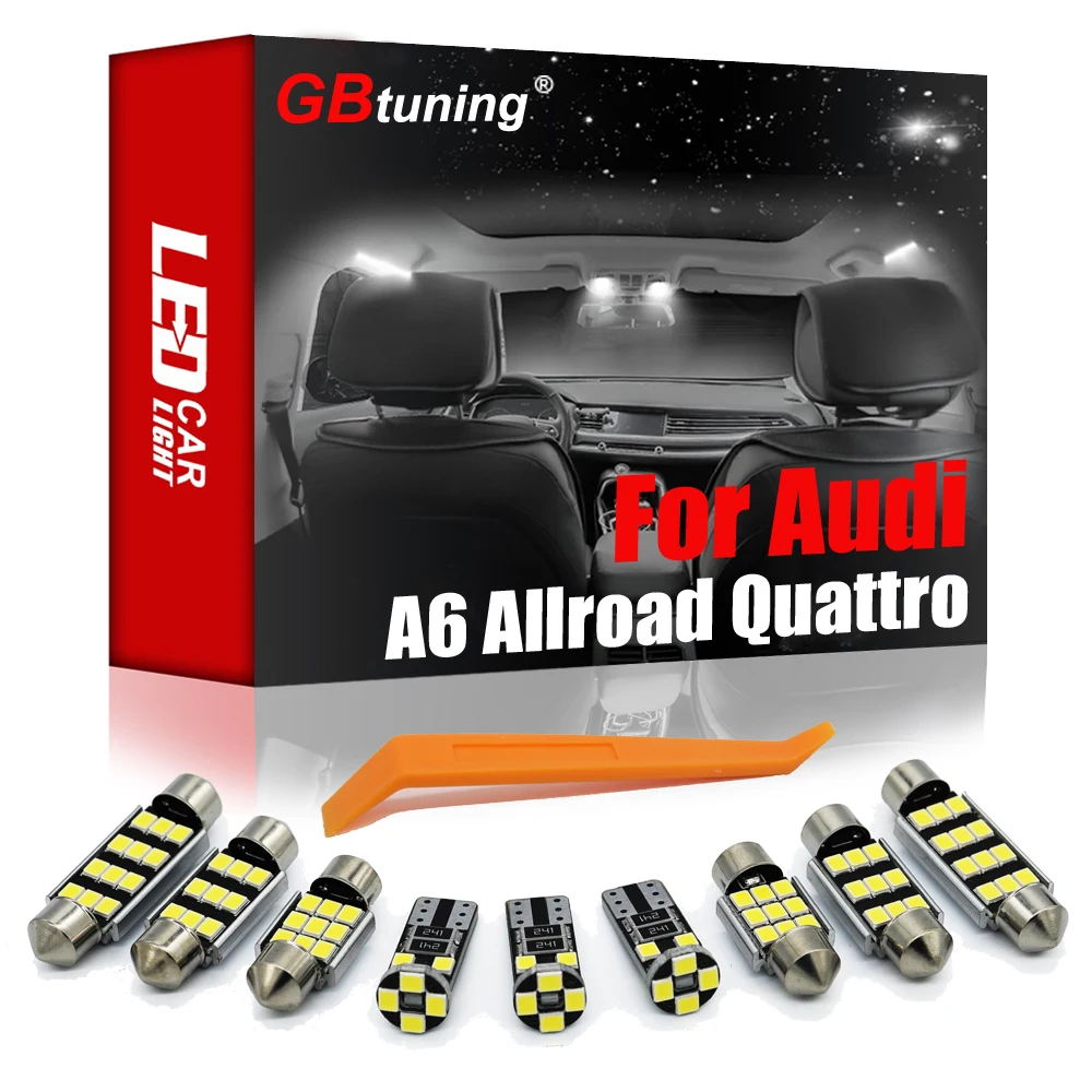 

Комплект светодиодных ламп для салона Audi A6 C5 C6 C7 Allroad Quattro 1999 2005 2008-2011 2017
