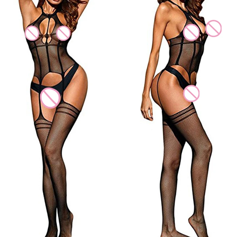 crotchless Эротическое нижнее белье сексуальное белье порно сексуальный костюмы Lenceria Mujer прозрачное Сексуальное белье Горячая Caliente нижнее белье Feminina Qq374 - Цвет: crotchless