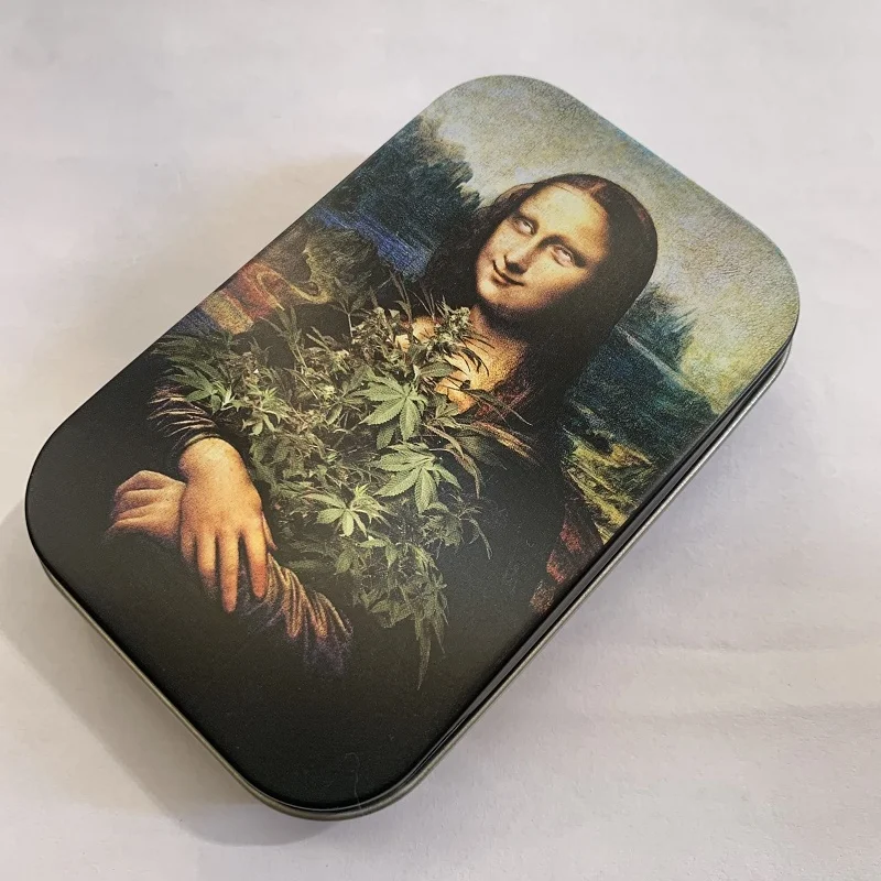 

Hot Smoking Cigarettes Aluminum Cigarette Case Tobacco Case Cigar Holder Pocket Box Storage Container Gift Box For Man/ Women