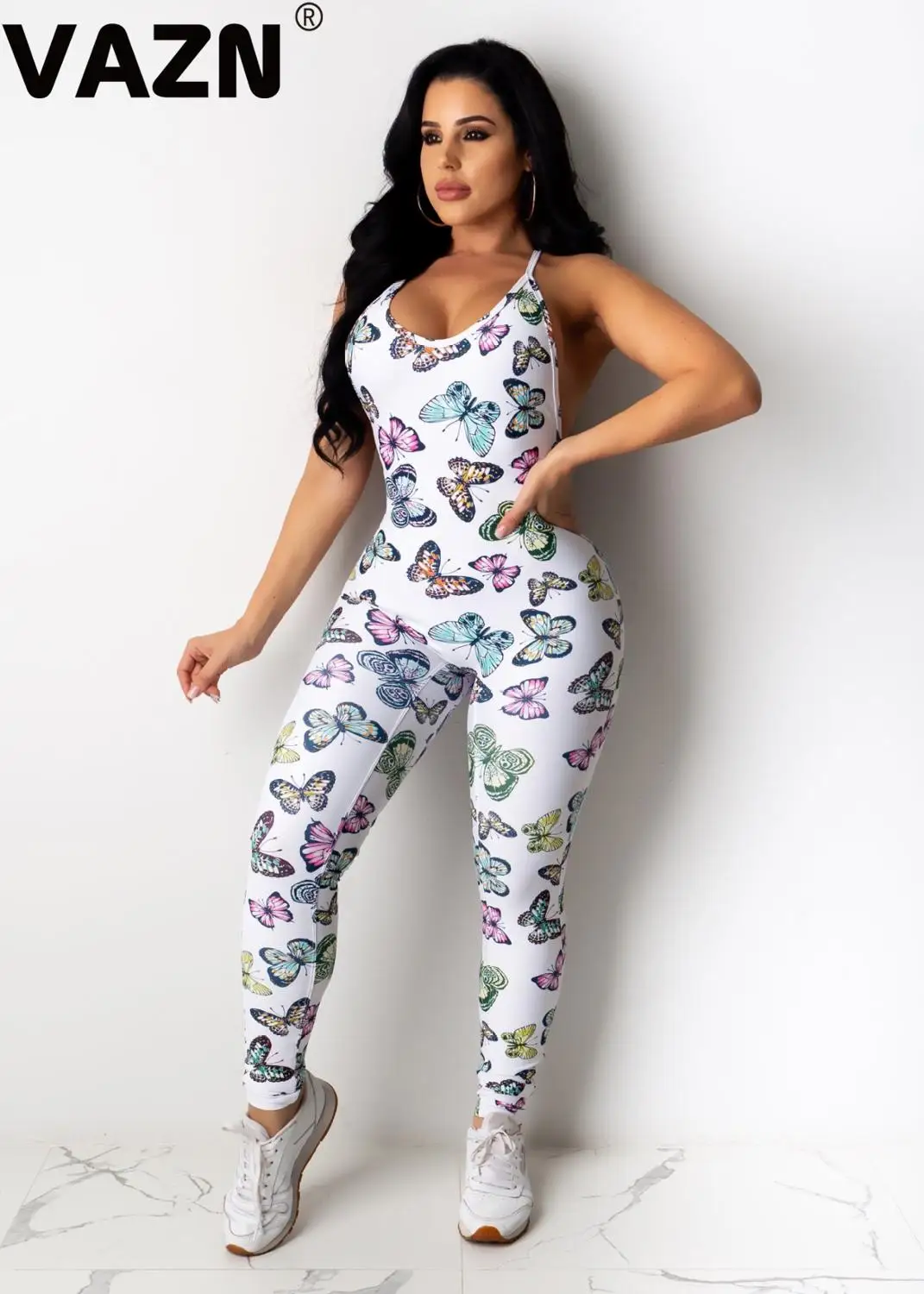 VAZN 2020 Новое поступление комбинезоны с открытыми плечами сексуальный клубный