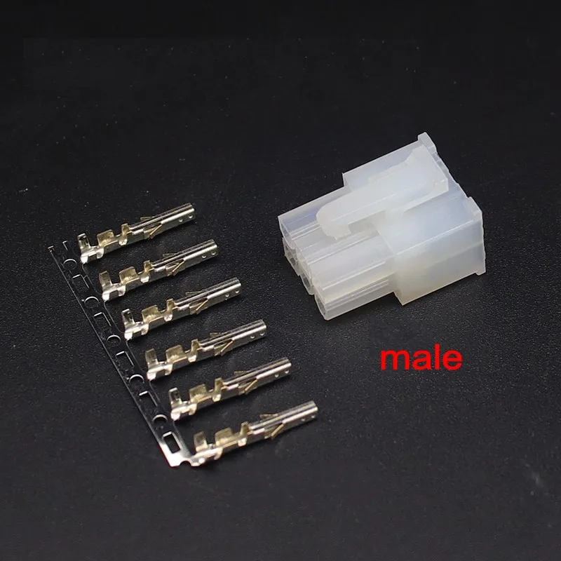 10 set 5557/5559 2x2/3/4/5/6/7/8/9/10/11/12 Pin 24 4.2mm Pitch Terminal/Housing/Pin Header Wire Connector Adaptor 5557 Kits