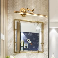 jmzm nordic led mirror front light long wall light for toilet restroom luxury make up light bathroom dresser indoor mirror lamp