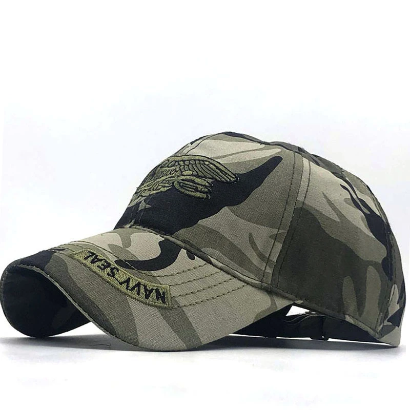 

Hot Army Hat Camo Baseball Cap for Men Camouflage Snapback Tactical Cap Outdoor Women's Caps Gorra Fishing Snapbacks 55-61CM