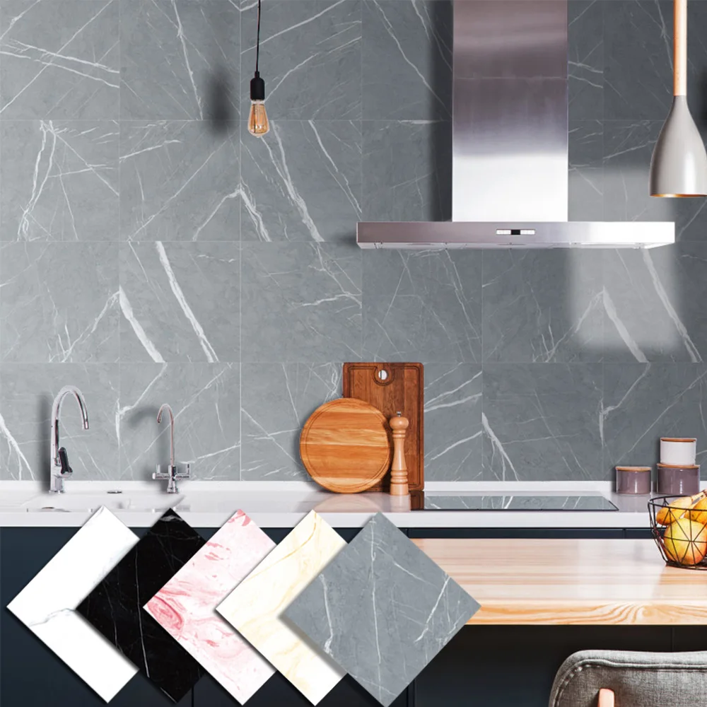 Скандинавская виниловая самоклеящаяся мраморная текстура настенные наклейки