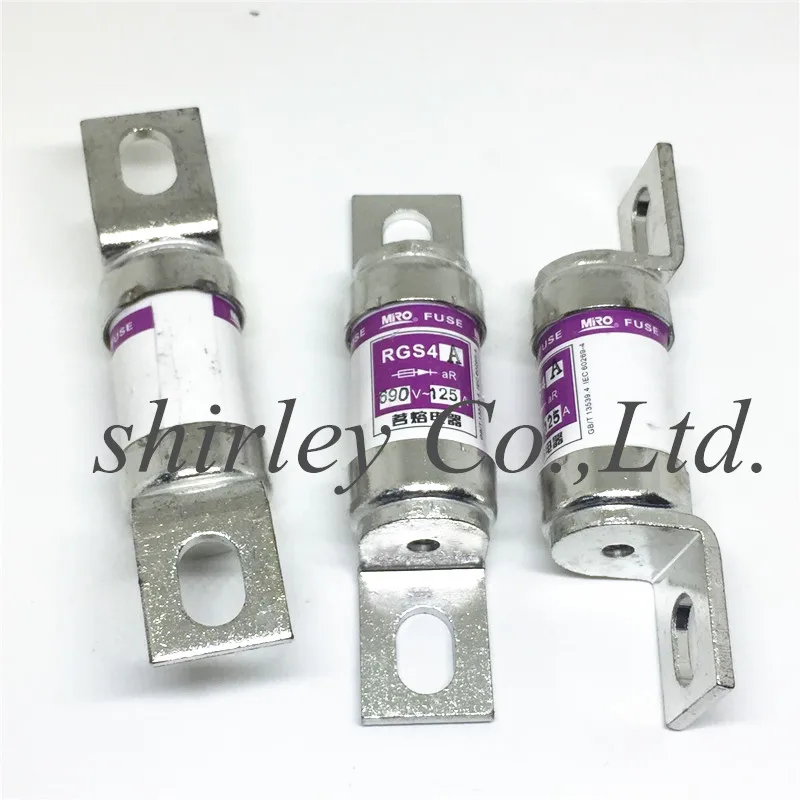 10 шт., плавкий предохранитель RGS4A 660GH 6,6 URGJ 690 В 80A 100A 125A 130A 150A 160A 200A 220A MRO RGS4A 660GH