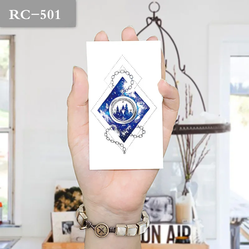 Новая звездная серия боди-арт красота макияж водостойкая временная татуировка