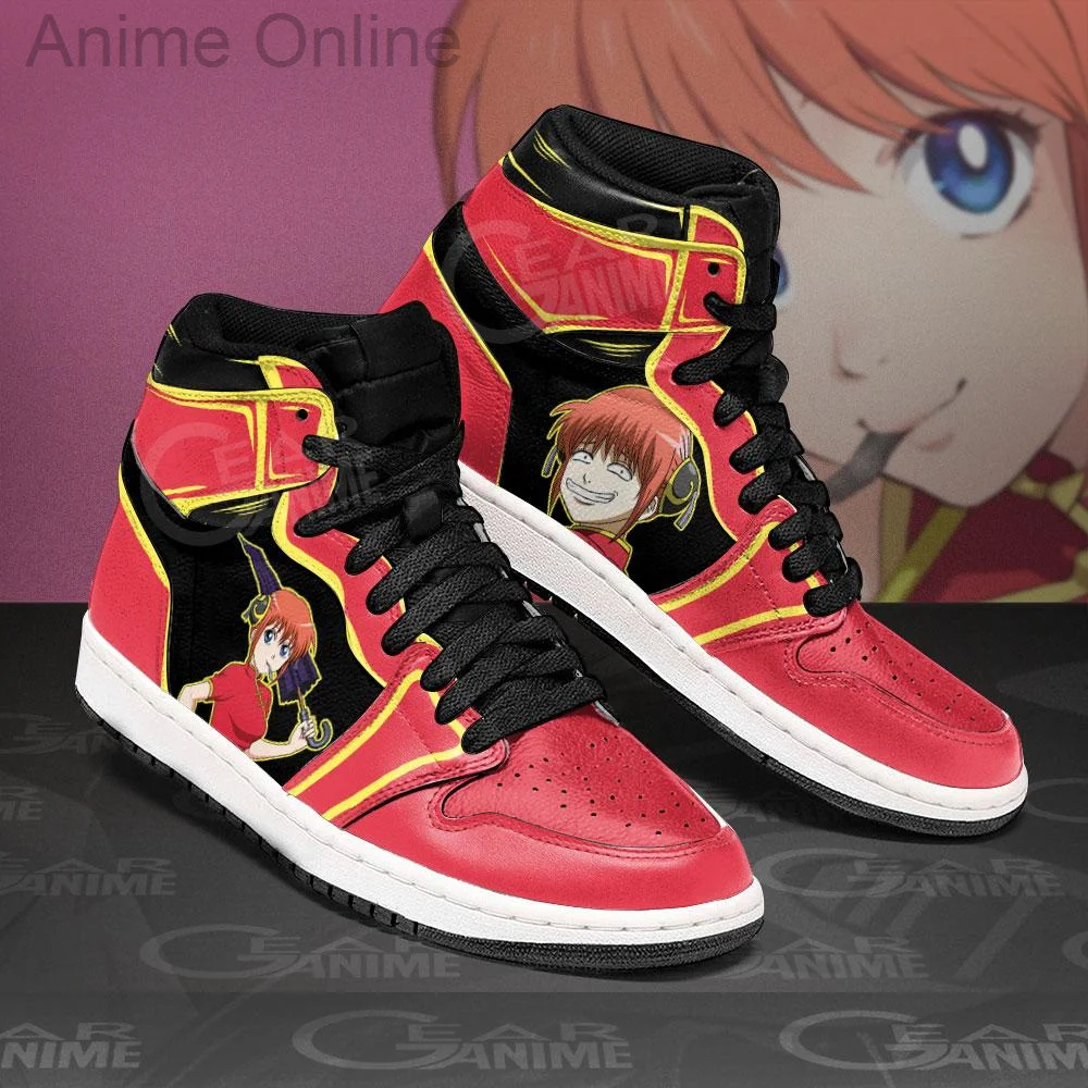 

Kagura Sneakers Gintama Custom Anime Shoes