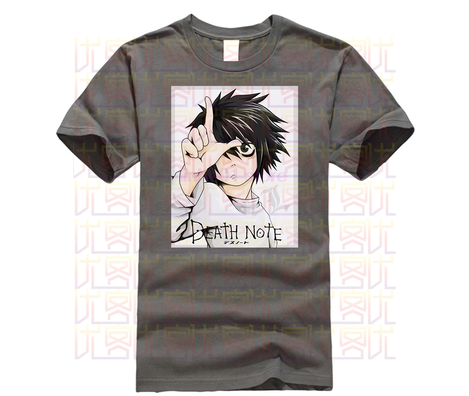 Новинка 2020 футболка с принтом Death Note Мужская коротким рукавом летняя Ryuuku Ryuk