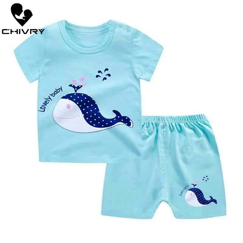 Новый 2020 наборы детские для мальчиков летняя футболка с короткими рукавами и