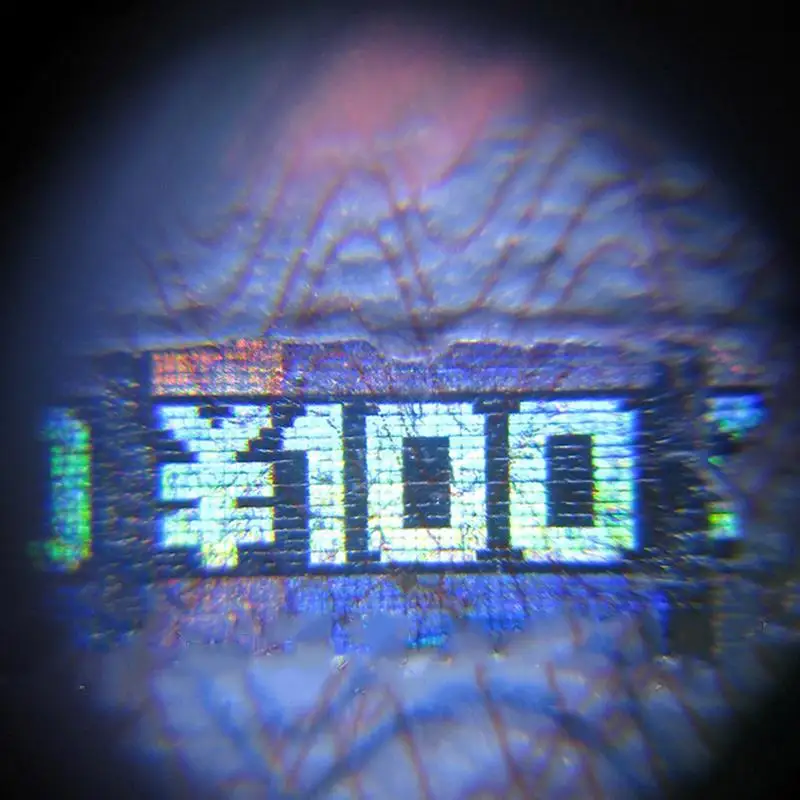 Ультрафиолетовая лампа увеличительное стекло микроскоп 60X портативный