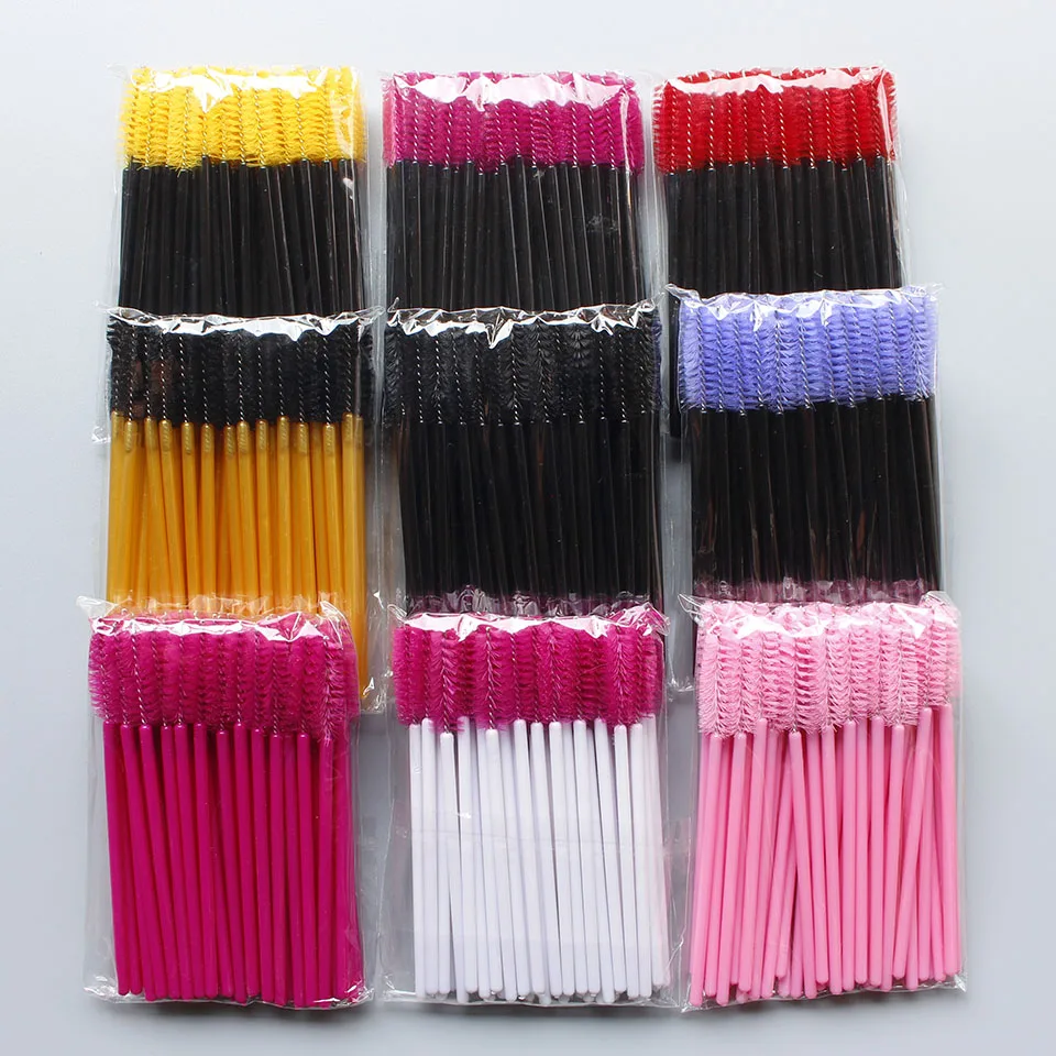 

50 шт., инструмент для нанесения туши для ресниц