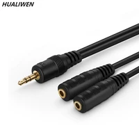 jsj 99 99 oxygen free copper audio cable 3 5 male and female pairs of two couples line