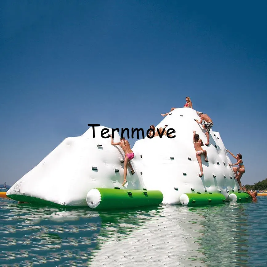 Надувной водный Айсберг из ПВХ модный альпинистский для водных игр надувной