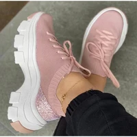 womens shoes summer 2021 thick bottom sneakers for women knitted breathable ladies sock shoes autumn female vulcanized shoes