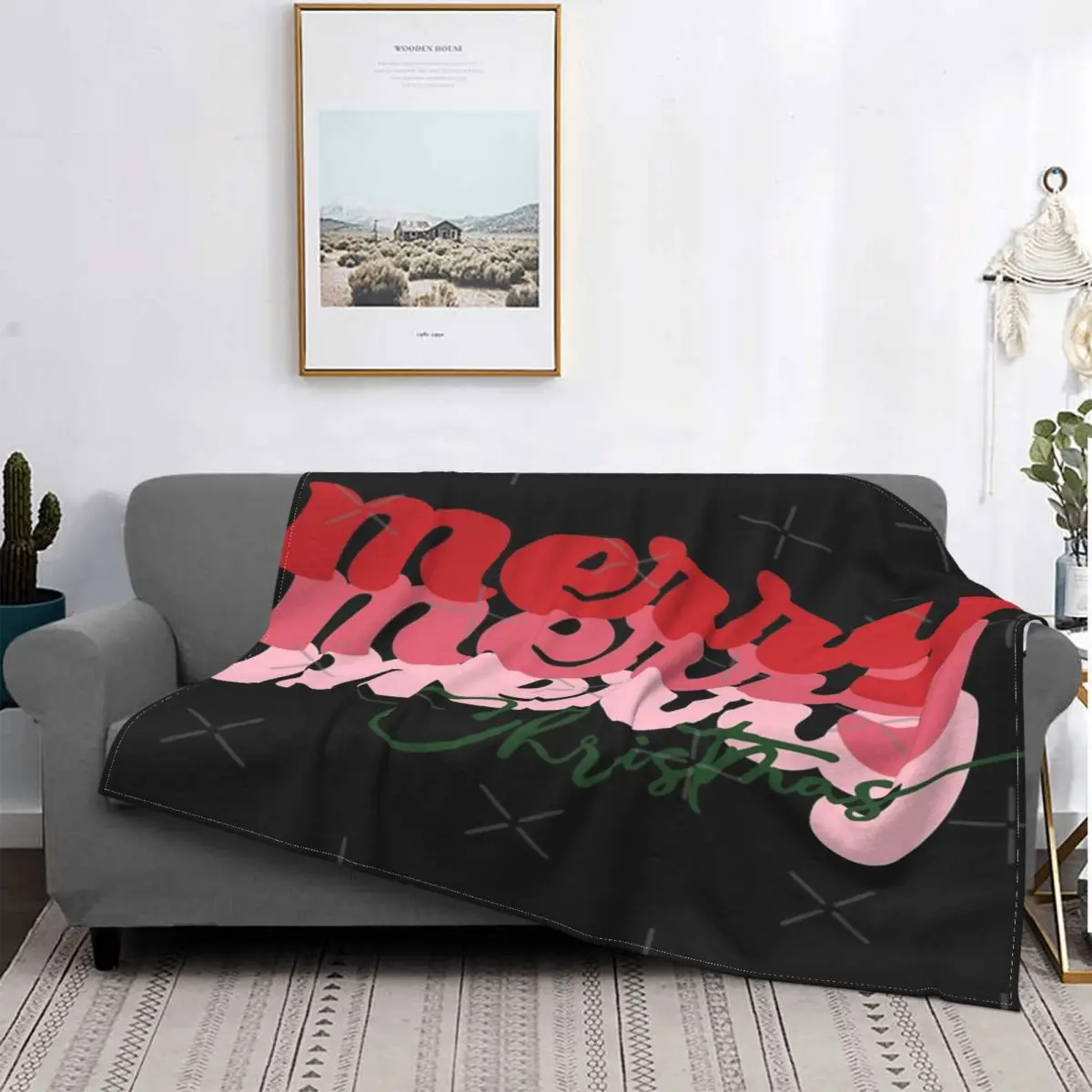 

Manta mullida a cuadros con capucha, colcha para cama, sofa, Gift de Navidad, 4 штуки