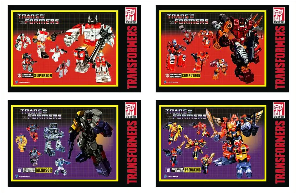 Наклейки "Океан": G1 комбайнер: Abominus/Bruticus/Devastator/Defensor/Predaking | Игрушки и хобби