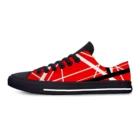 Легкие летние классические холщовые кроссовки Van EVH 5150 в полоску, мужские и женские повседневные дышащие кроссовки