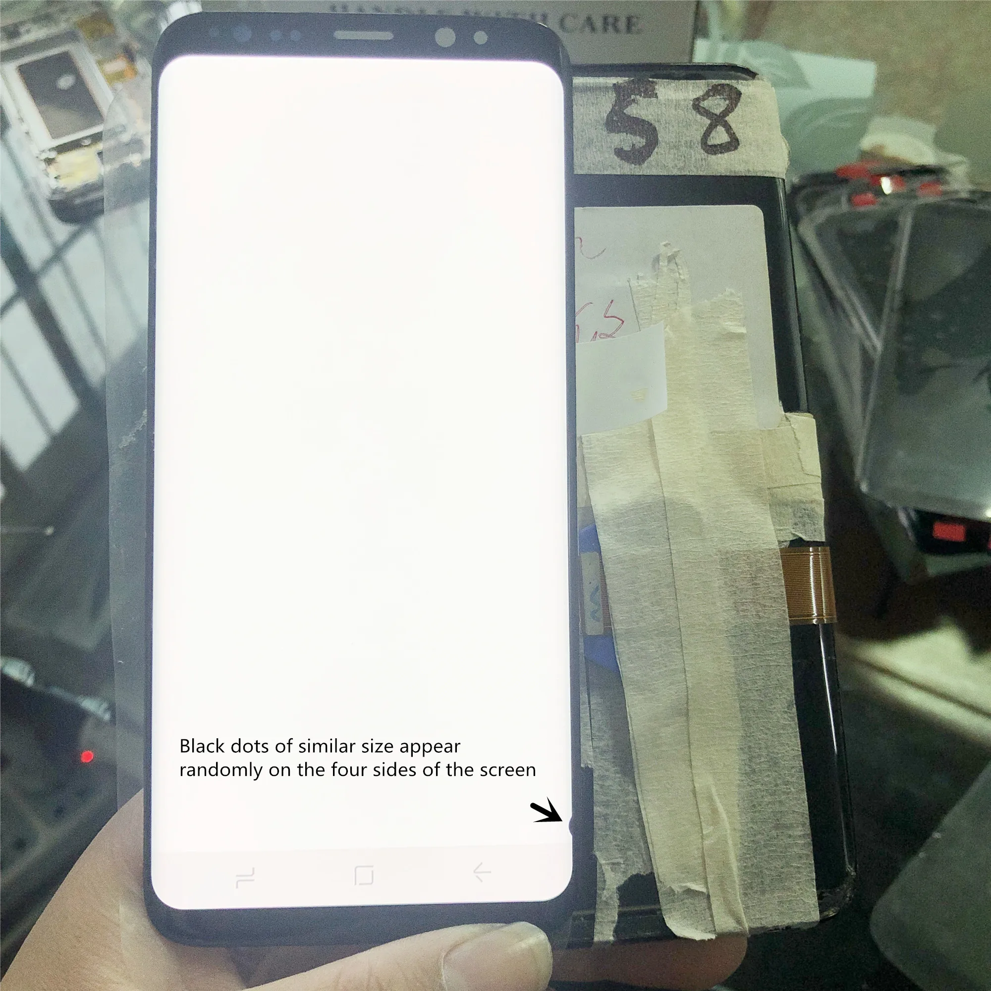 100% SUPER AMOLED S8 G950 ЖК-дисплей с рамкой для SAMSUNG Galaxy G950F дисплей сенсорный экран