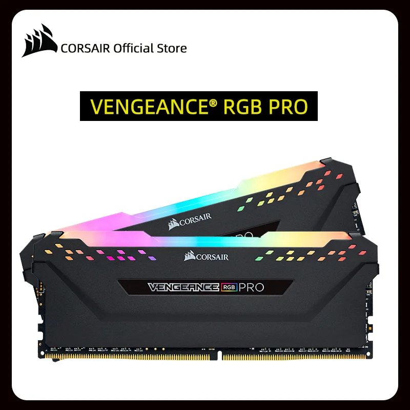 Оперативная память CORSAIR Vengeance RGB PRO ddr4 8 ГБ 16 32 3200 МГц 3600 DIMM для настольного