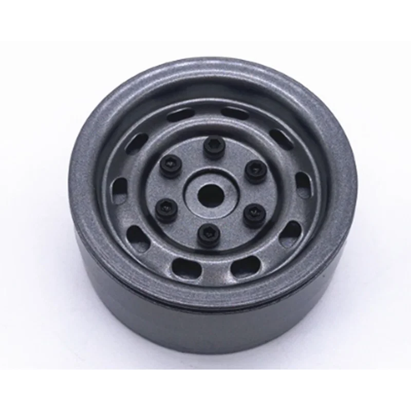 

2 PCS 1.9" Metal Wheel Hub Black for 1/10 DIY Axial SCX10 D90 4WD Rock Crawler Car accessories TH10417-SMT6