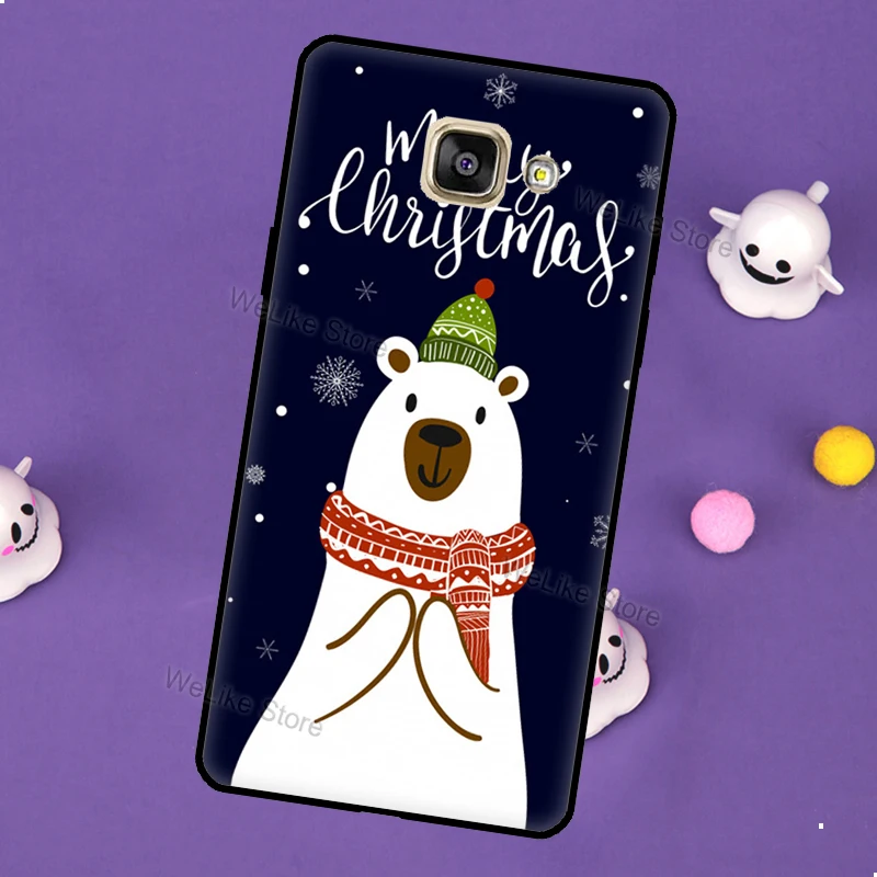 Чехол с надписью Merry Christmas для Samsung J5 J3 J7 2017 J1 A3 A5 2016 J4 J6 A6 A8 Plus A7 A9 J8 2018 задняя крышка |