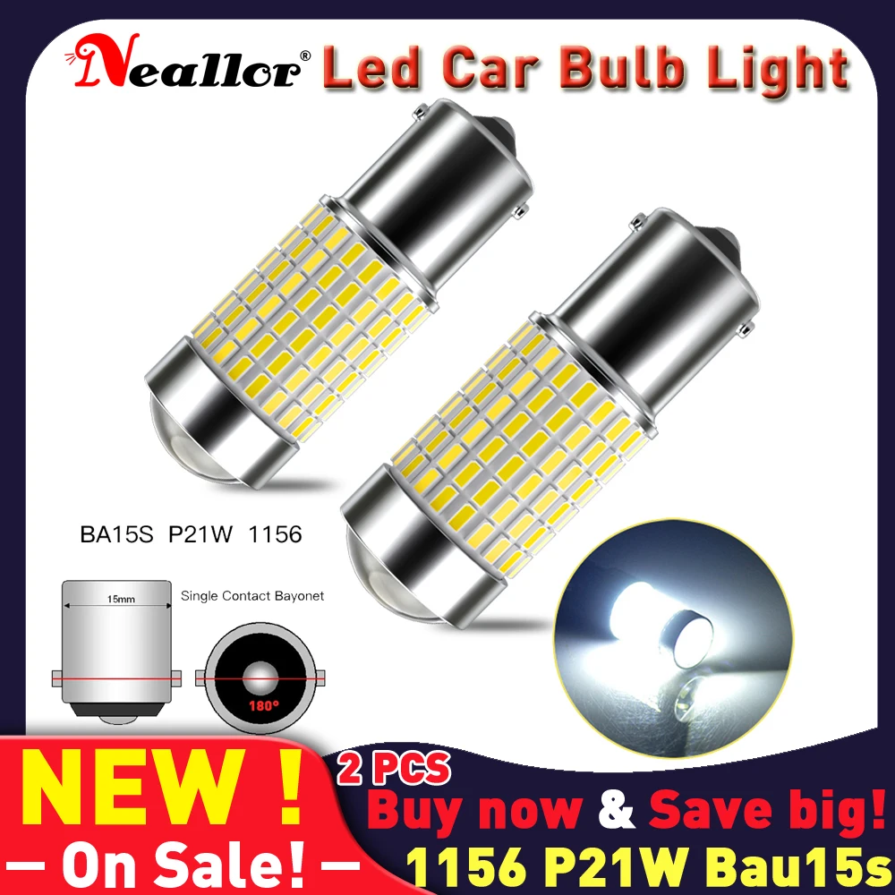 

P21w Led Canbus 1156 BA15S 7506 Parking Drl With Turn Signals Lights Bulbs On Cars Accessories Goods Back Up Reverse Diode Lamps