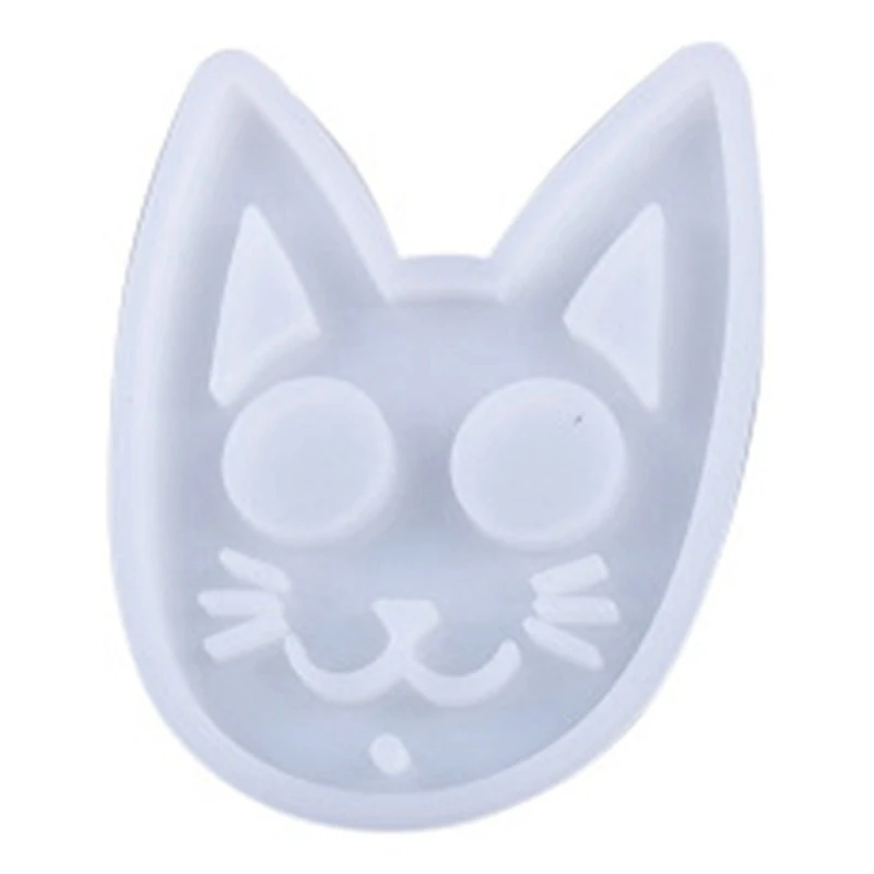 

Силиконовая форма «сделай сам» для брелока в виде кошки