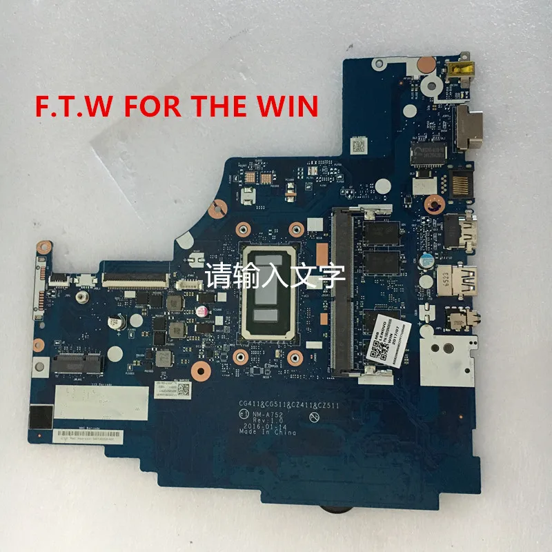 Online 5B20N06906 MB FÜR Para Lenovo Laptop Motherboard 310-15ISK Laptop CPU 80SM I36006U UMAD4G NM-A752 100% Probado