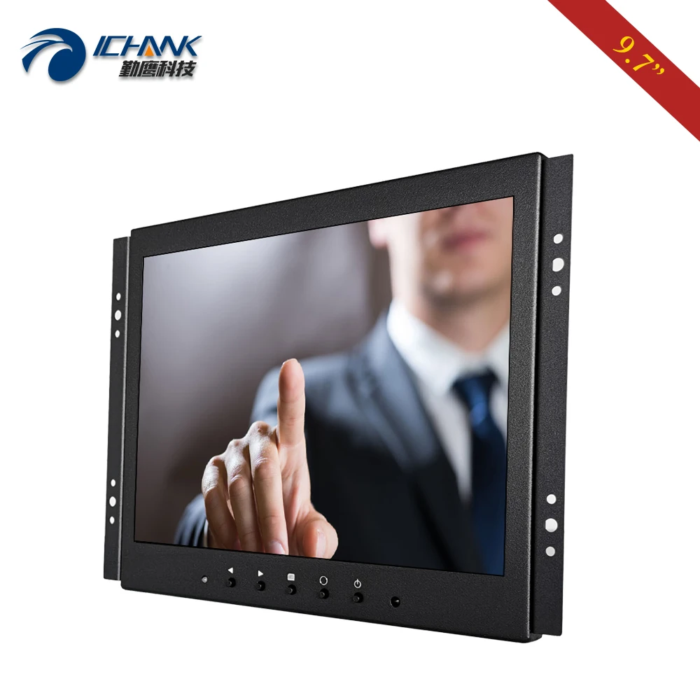 ZK097TC-592R/9," 10" дюймов 1024x768 ips Fullview HDMI USB металлический корпус Встроенный открытая рамка сенсорный ЖК-экран ПК МОНИТОР дисплей
